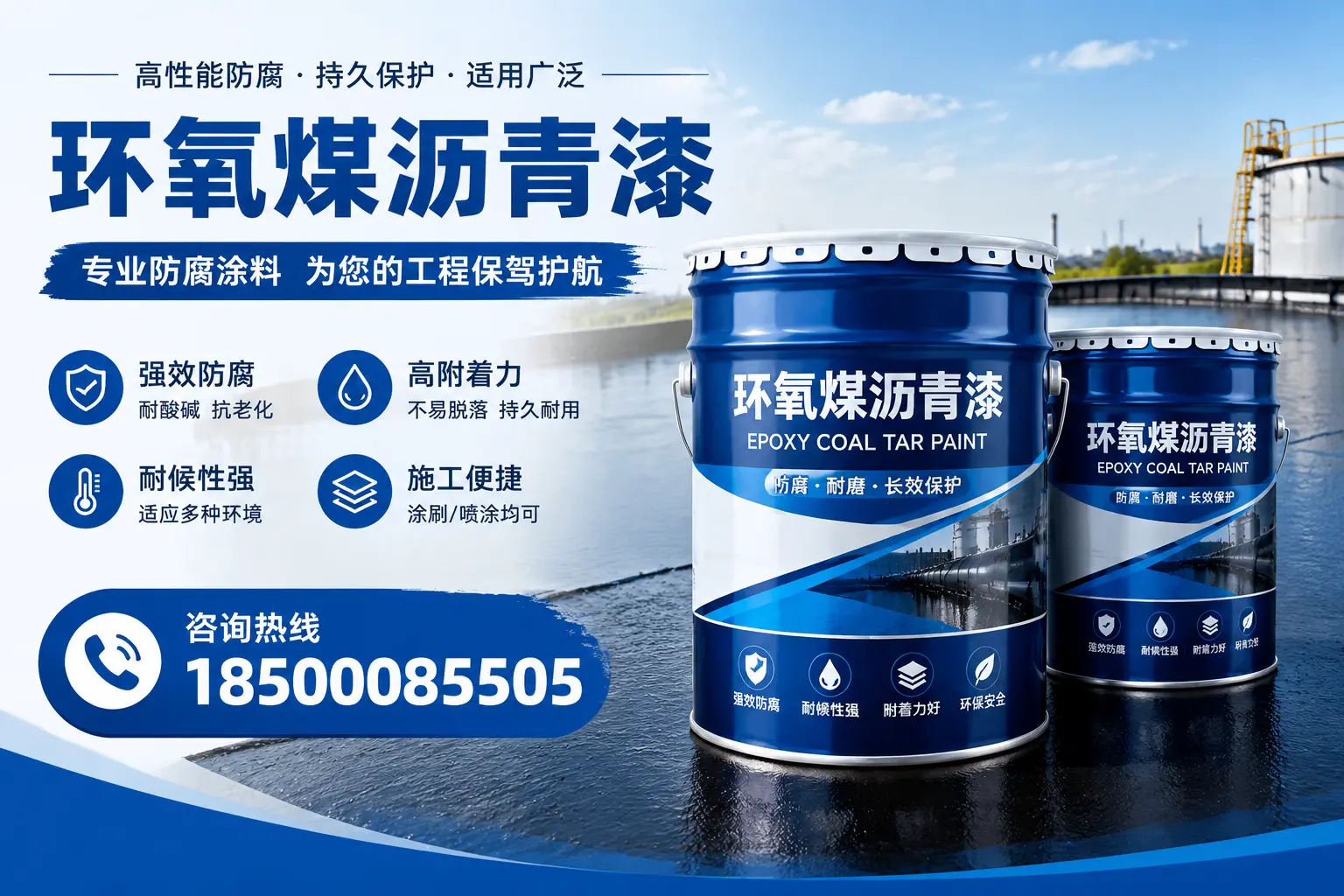 环氧煤沥青漆与其他漆类的比较，德阳用户的选择依据